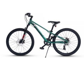 Подростковый велосипед Maxiscoo 7 Bike 24 M300, год 2024, цвет Зеленый