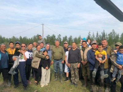 В Верхоянском районе Якутии продолжаются работы по ликвидации последствий дождевых паводков