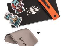 Складной нож Kizer Yorkie, сталь Nitro-V, рукоять G10, оранжевый