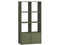 Стеллаж Кейн 2-75x149 Оливковый