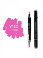 Маркер двухсторонний на спиртовой основе Sketchmarker Brush Цвет Орхидея
