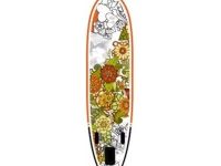 Надувная доска для SUP-бординга TAKUMO Spring Flower 10'6