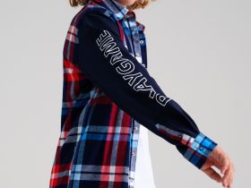 Сорочка текстильная для мальчиков (regular fit)