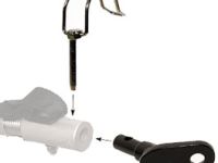 Велоприцеп ACME M-Wave для перевозки детей или грузов (черный / желтый)