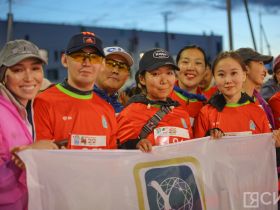 Около 700 участников. Впервые на Играх Манчаары провели массовый забег