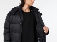 Мужская утеплённая куртка Lacoste со съемным капюшоном