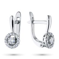 Серьги из серебра э0612сг02163200
