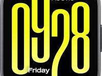 Умные часы Xiaomi Redmi Watch 5 Active Чёрные, с чёрным ремешком