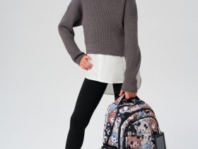 Рюкзак текстильный для девочек