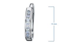 Серьги из серебра э0612сг03100700