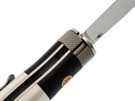 Складной нож Reptilian "Лесовик-01", сталь D2, рукоять G10, Limited Edition, белый