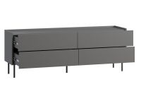 ТВ-тумба Дигарс 163x60 Графитовый