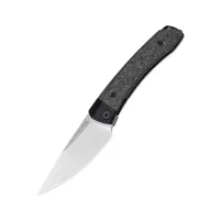 Складной нож Kizer Mini Momo, сталь M390, рукоять карбон/Timascus