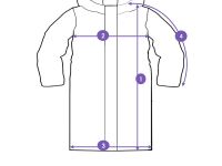 Пальто текстильное с полиуретановым покрытием для девочек