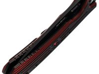 Складной нож НОКС Майор, сталь VG10, рукоять G10, черно-красный