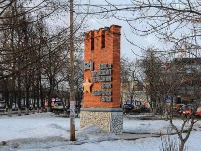 Здесь в октябре-декабре 1941 г. проходил передний край обороны г. Тула, где были остановлены и разгромлены гитлеровские полчища