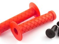 Грипсы Clark's С100 BMX с фланцами и заглушками (черный 145 мм)