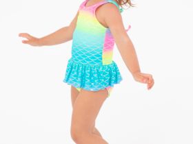 Купальник детский трикотажный для девочек