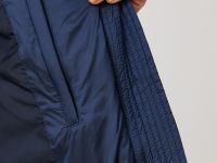 Пальто утепленное прямого силуэта