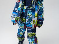 Комплект текстильный с полиуретановым покрытием для мальчиков: куртка, полукомбинезон