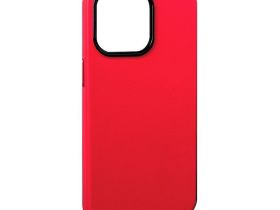 Чехол-накладка K-Doo Noble Collection для iPhone 13 Pro искусственная кожа (красный)