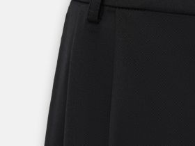 Укороченные брюки широкого кроя