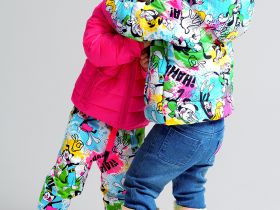 Куртка детская текстильная с полиуретановым покрытием для девочек