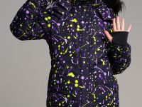 Куртка текстильная с полиуретановым покрытием для девочек