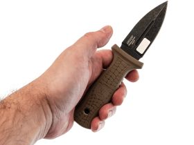 Тактический нож Кизляр ПП Страж-2, сталь AUS-8, рукоять эластрон, песочный