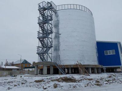 Строящийся водоузел «Звездный» в Якутске готов на 65%