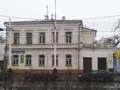 Дом видного Тамбовского адвоката и революционера, члена партии социалистов-революционеров К.Н.Шатова