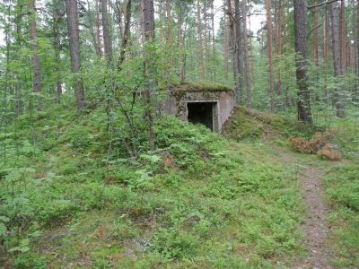 Защищенный топливный склад