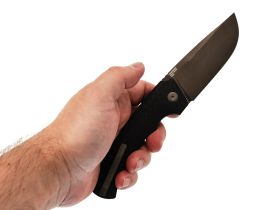 Cкладной нож TuoTown Megeb-B, сталь T10S, рукоять G10/Carbon Fiber