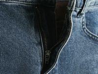 Зауженные джинсы с эластаном, Синий