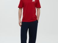 Футболка из хлопка с принтом