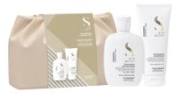 Набор для волос Semi Di Lino Diamond Illuminating Duo (кондиционер 200мл + шампунь 250мл + косметичка)