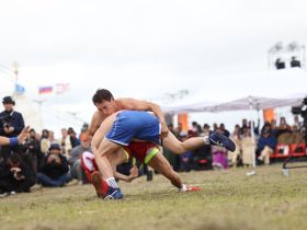 Борис Сдвижков из Амгинского улуса впервые стал победителем Игр Дыгына