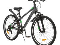 Подростковый велосипед Stels Turbo 400 V 24, год 2025, цвет Серый-Зеленый, ростовка 12