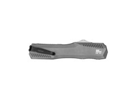 Фронтальный автоматический нож Kershaw Livewire Tanto, сталь MagnaCut, рукоять алюминий, серый