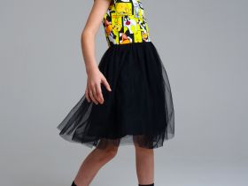 Платье трикотажное для девочек