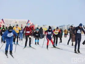 Более 1000 якутян участвуют в лыжной гонке «Лыжня России» в Якутске