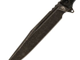 Нож Атлант-3 Black, сталь AUS8, рукоять эластомер