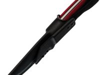 Нож Леший, сталь AUS10co, рукоять микарта, вишневый