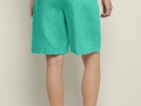 Шорты изо льна на резинке