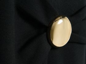 Платье-футболка с декором, Черный