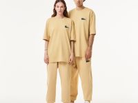 Футболка Lacoste оверсайз унисекс из органического хлопка