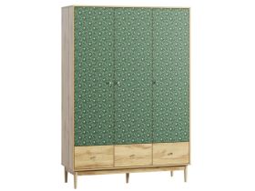 Распашной шкаф Тайрон 3-140x200 Атом