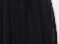 Плисированная юбка-мини на резинке