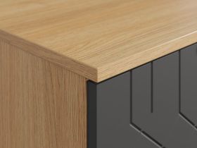Тумба Теджонс 93x85 Деко Графитовый