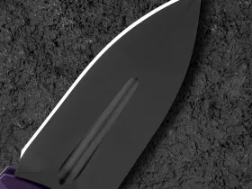 Складной нож Bestech Knives Ququ, сталь 14C28N, рукоять G10, фиолетовый